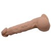 Duże realistyczne dildo żylaste na przyssawce 24 cm